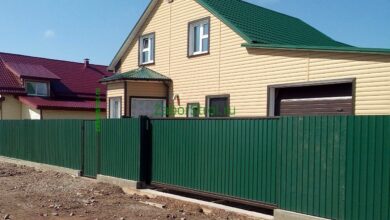 Photo of Покраска забора в частном доме